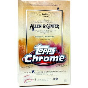 2020 Topps Allen & Ginter Chrome Baseball Hobby Box