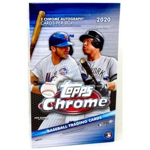 2020 Topps Chrome Baseball Hobby 12 Box Case