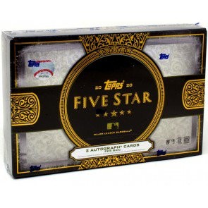 2020 Topps Five Star Baseball Hobby 8 Box Case