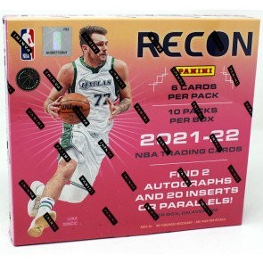 2021/22 Panini Recon Basketball Hobby 12 Box Case