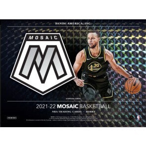 2021/22 Panini Mosaic Basketball Hobby 12 Box Case