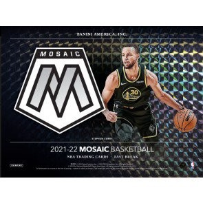 2021/22 Panini Mosaic Basketball Fast Break 20 Box Case