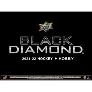 2021/22 Upper Deck Black Diamond Hockey Hobby 5 Box Case