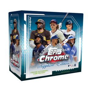 2021 Topps Chrome Baseball Sapphire Edition Box