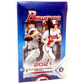 2021 Bowman Baseball Jumbo HTA 8 Box Case