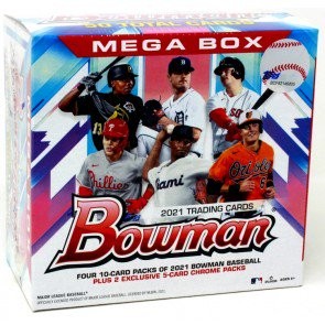 2021 Bowman Baseball Mega Box 