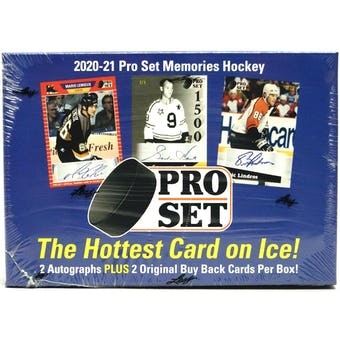 2020/21 Pro Set Memories Hockey Box