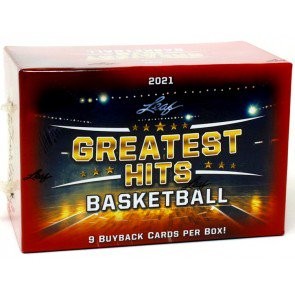 2021 Leaf Greatest Hits Basketball Box