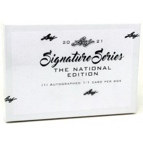 2021 Leaf Signature Series The National Edition Box