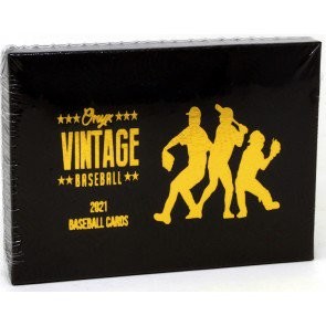 2021 Onyx Vintage Collection Baseball 24 Box Case