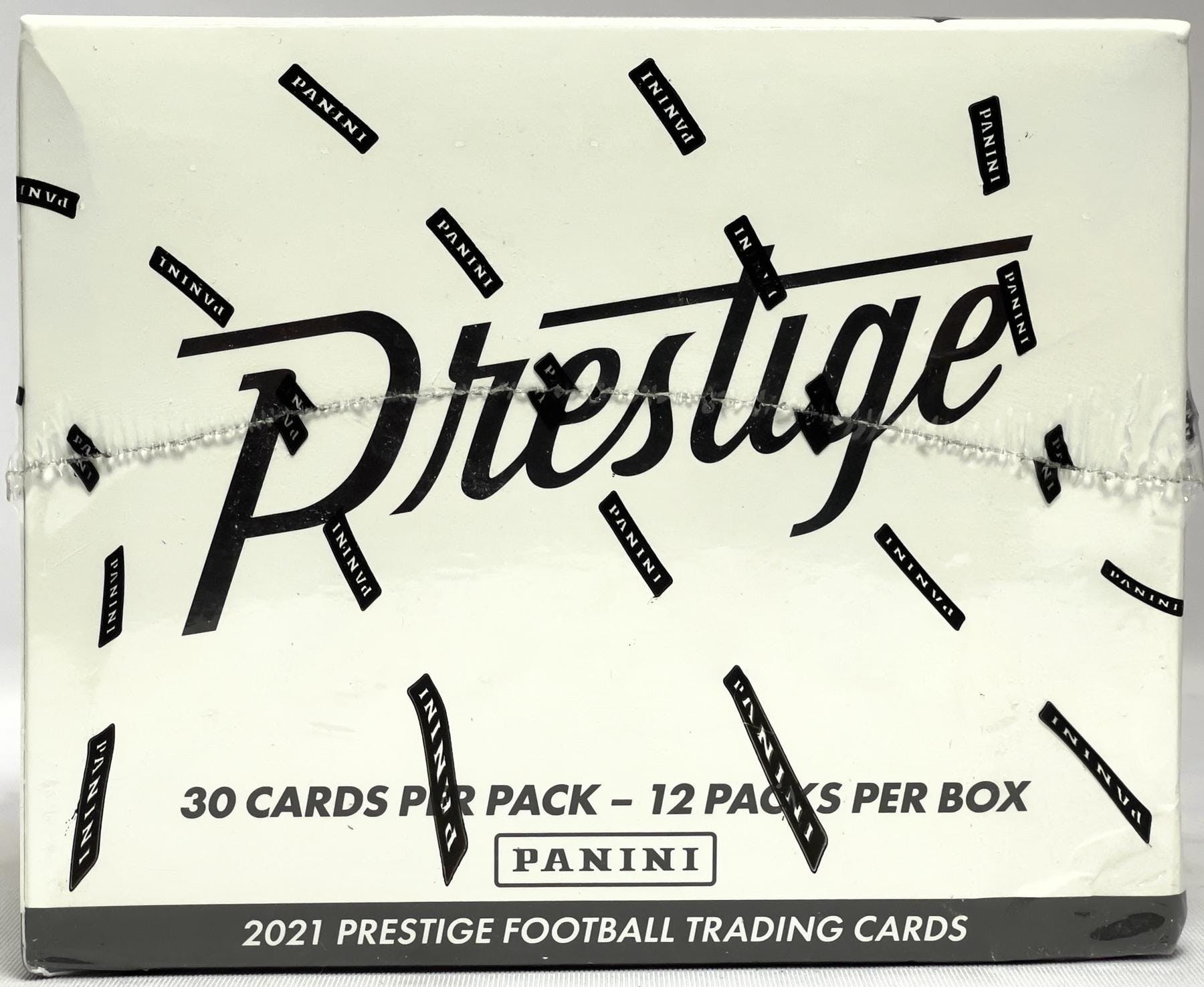2021 Panini Prestige Football Jumbo Value 12-Pack Box