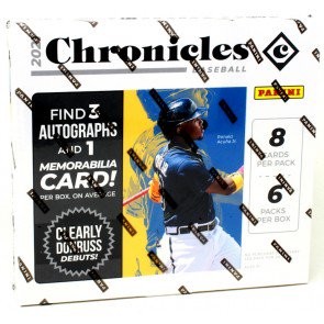 2021 Panini Chronicles Baseball Hobby Box
