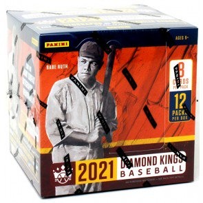 2021 Panini Donruss Diamond Kings Baseball Hobby 12 Box Case