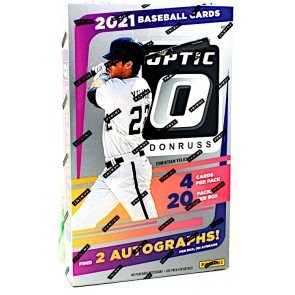 2021 Panini Donruss Optic Baseball Hobby 12 Box Case