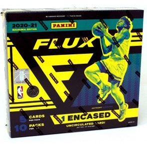 2020/21 Panini Flux Basketball Hobby 12 Box Case