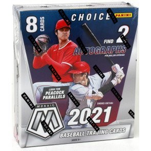 2021 Panini Mosaic Choice Baseball Box