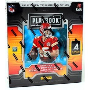 2021 Panini Playbook Football Hobby 16 Box Case