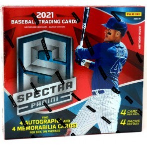 2021 Panini Spectra Baseball Hobby Box