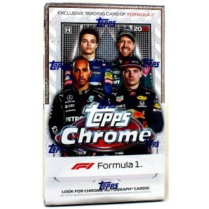 2021 Topps Chrome Formula 1 Racing Hobby 12 Box Case