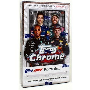 2021 Topps Chrome Formula 1 Racing Lite 16 Box Case