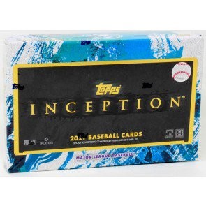 2021 Topps Inception Baseball Hobby 16 Box Case