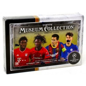 2020/21 Topps UEFA Champions League Museum Collection Soccer Box