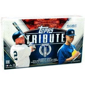 2021 Topps Tribute Baseball Hobby 6 Box Case