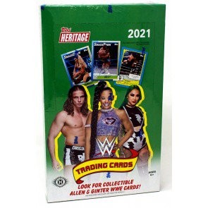 2021 Topps WWE Heritage Wrestling Hobby Box