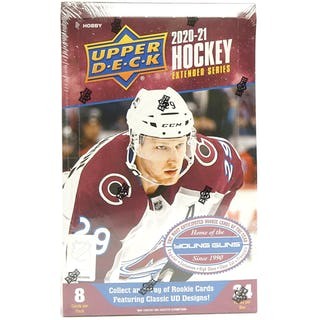 2020/21 Upper Deck Extended Series Hockey Hobby 12 Box Case