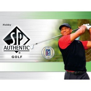 2021 Upper Deck SP Authentic Golf Hobby 8 Box Case