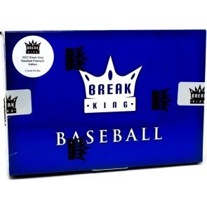 2022 Break King Premium Edition Baseball 3 Box Case