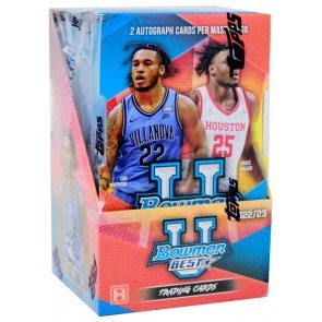 2022/23 Bowman University's Best Basketball Hobby 8 Box Case