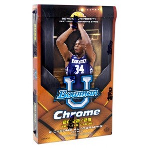 2022/23 Bowman University Chrome Basketball Hobby Box