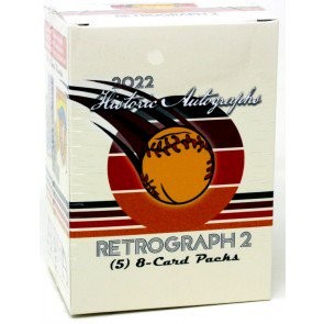 2022 Historic Autographs Retrograph 2 Baseball Box