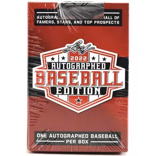 2022 Leaf Autographed Baseball Edition Box