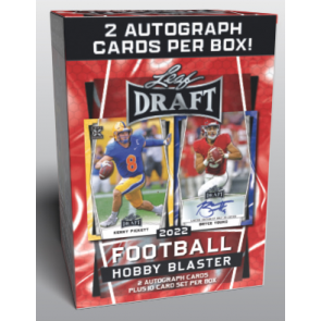 2022 Leaf Draft Football Blaster Box