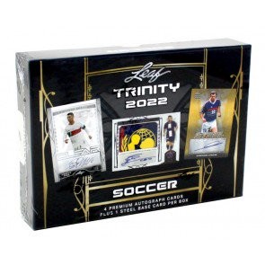 2022 Leaf Trinity Soccer Hobby Box