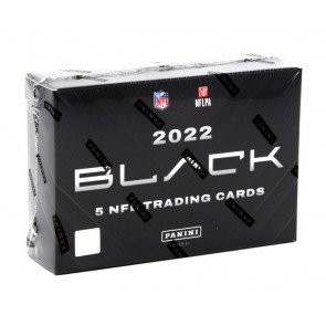 2022 Panini Black Football Hobby 12 Box Case