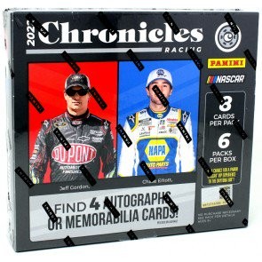 2022 Panini Chronicles Racing Hobby 16 Box Case