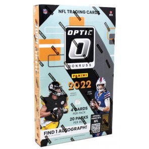 2022 Panini Donruss Optic Football Hobby 12 Box Case