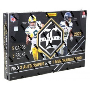 2022 Panini Limited Football Hobby 14 Box Case