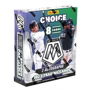 2022 Panini Mosaic Choice Baseball Box