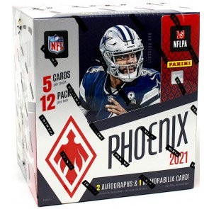 2021 Panini Phoenix Football Hobby 16 Box Case