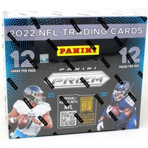 2022 Panini Prizm Football Hobby 12 Box Case