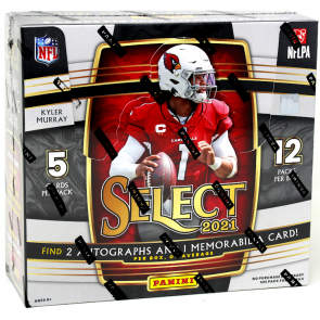 2021 Panini Select Football Hobby 12 Box Case