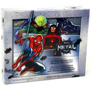 2021 Upper Deck Marvel Spider-Man Metal Universe 12 Box Case 