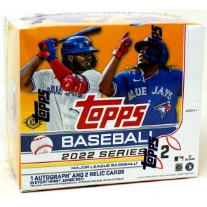 2022 Topps Series 2 Baseball HTA Jumbo 6 Box Case