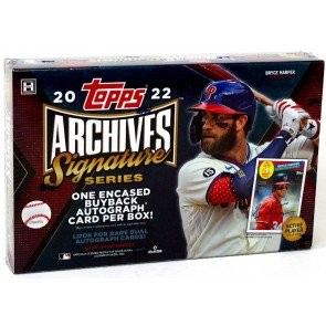 2022 Topps Archives Signature Series Baseball 20 Box Case