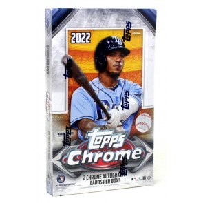 2022 Topps Chrome Baseball Hobby 12 Box Case