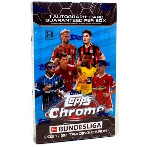 2021/22 Topps Chrome Bundesliga Soccer Hobby Box